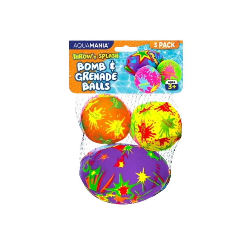 Water Splash Balls - 8/12cm - 3 Pieces