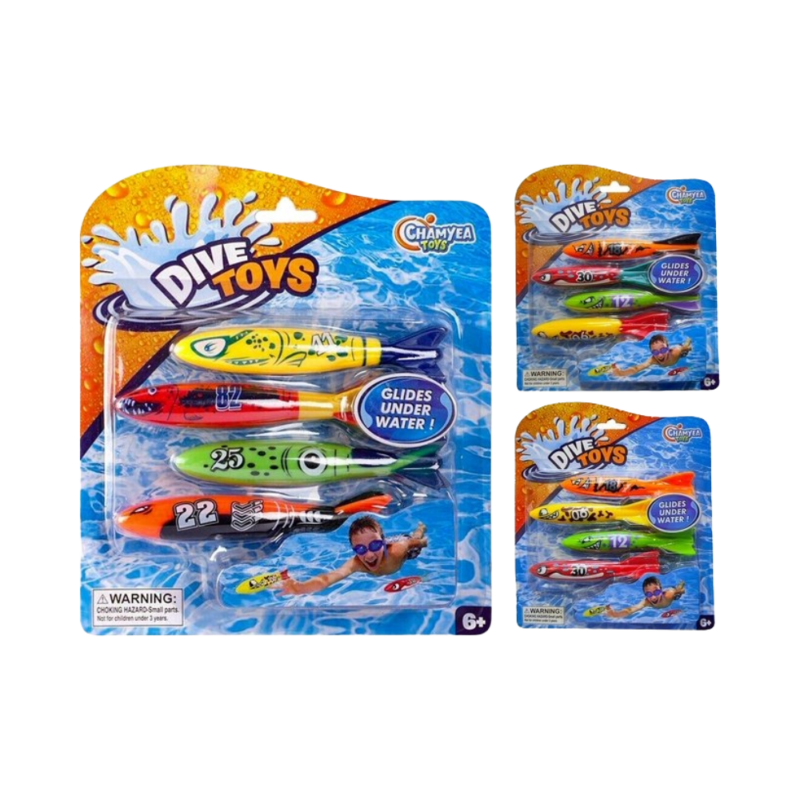 Diving Torpedo (13cm) - 4pce