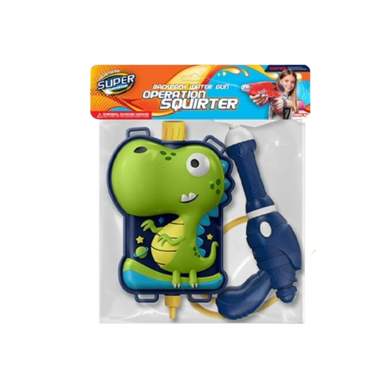 Dino Backpack Water Squirter - 1pce