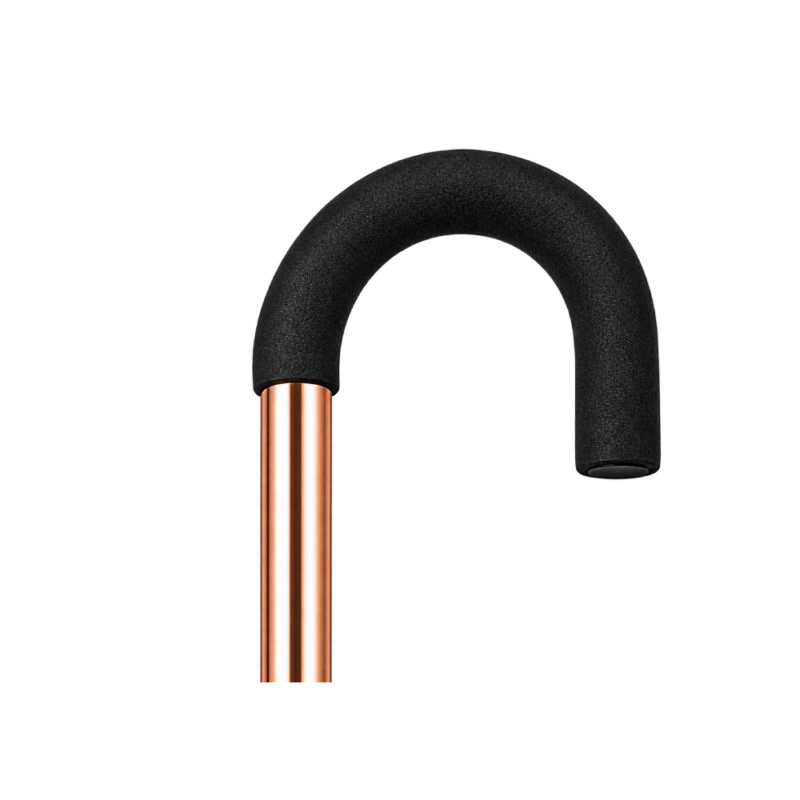 Walking Stick - Crook Handle - Bronze