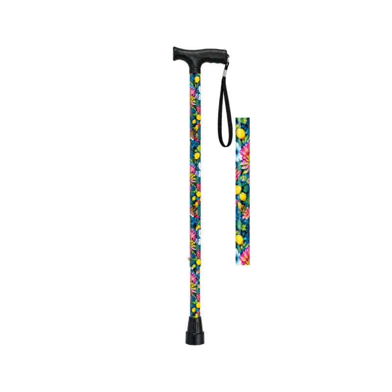 Walking Stick - Adjustable - Butterfly