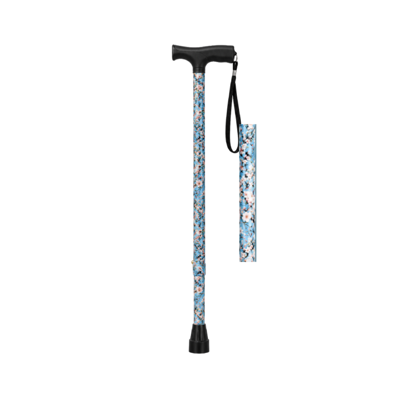 Walking Stick - Adjustable - Cherry Blossom