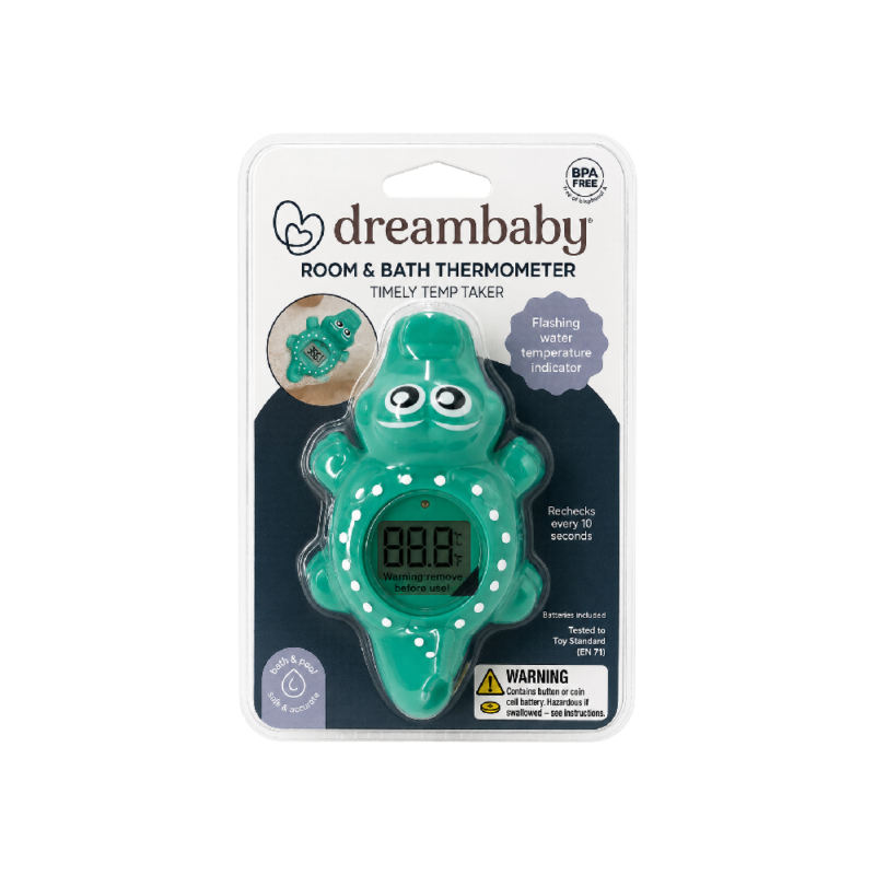 Room & Bath Thermometer - Croc