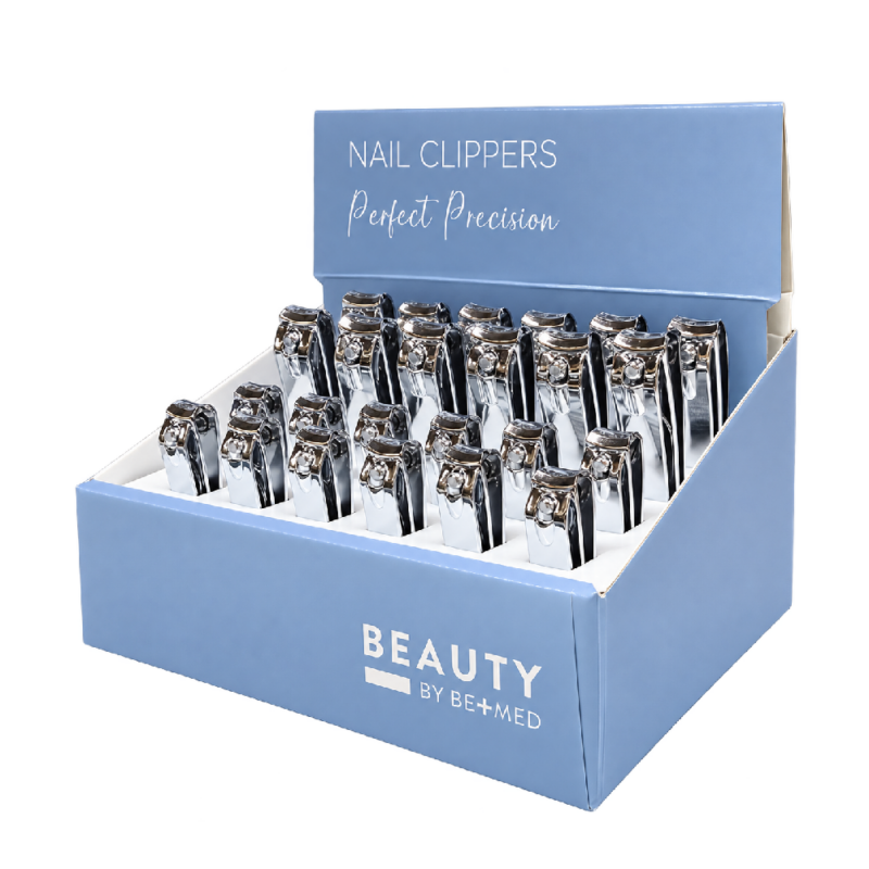 Nail Clippers - 12 Pce - Toe Nail Clippers 12 Pce - Tray x 24 - Beauty+