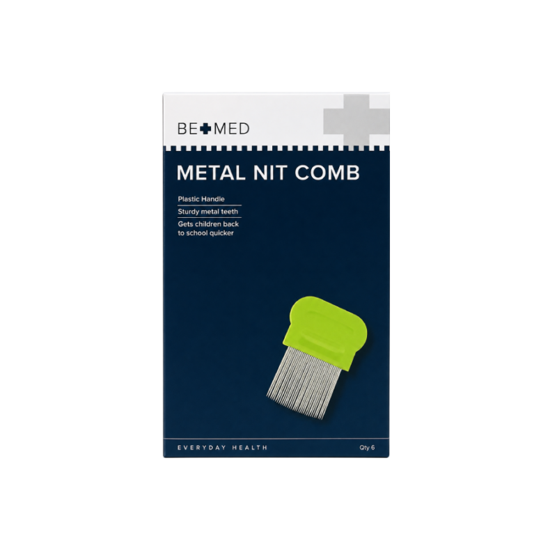 Metal Nit Comb - Bemed - [6]