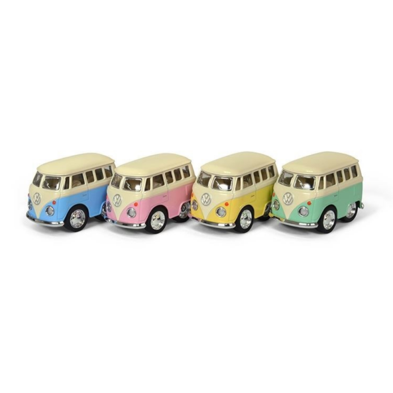 Diecast Little Van - Pastel - 5cm - [Display x 12]