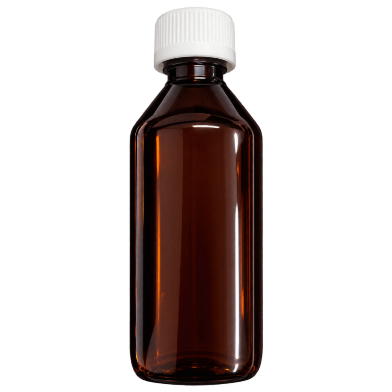 Methadone Amber PET Bottle - CRC Cap - 200ml - 35 Pieces