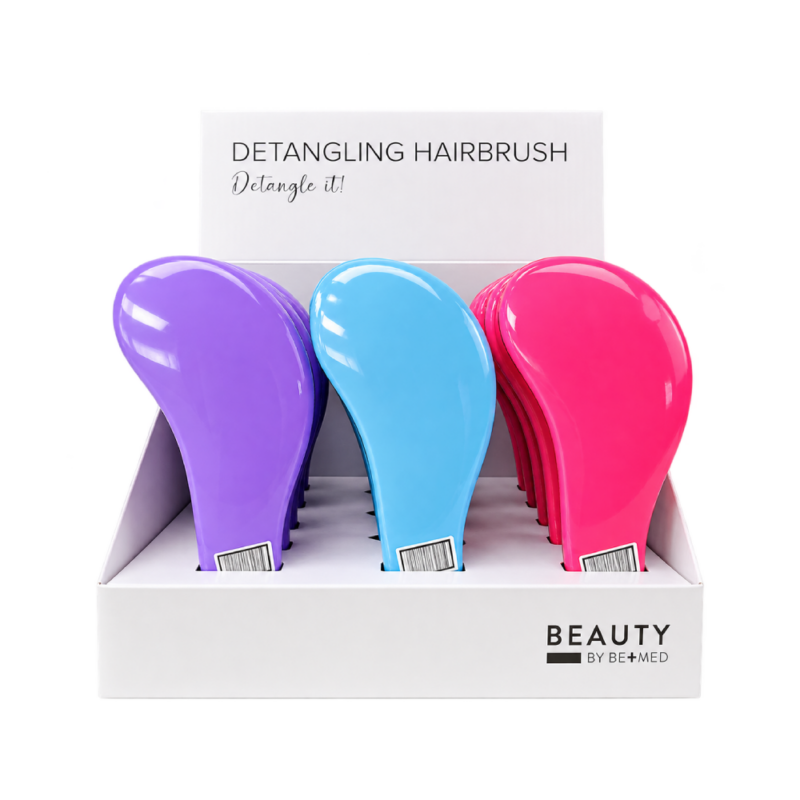 Detangling Hairbrush - Display x 12 - Beauty+