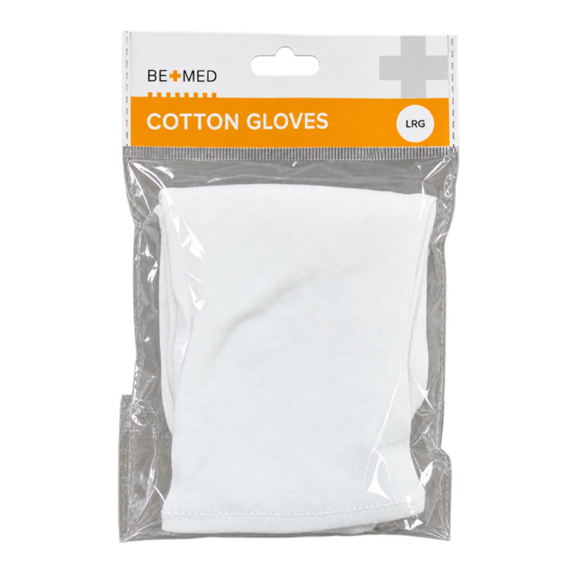 Cotton Glove - Large - 1 Pair - Bemed