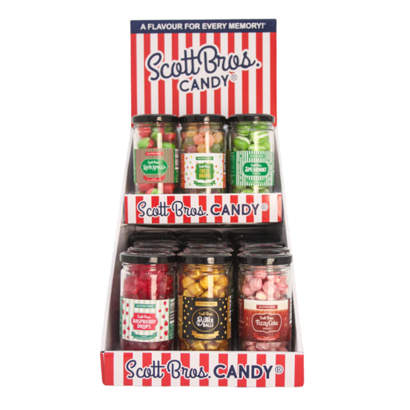 2 Tier Counter Display - 21 Jars