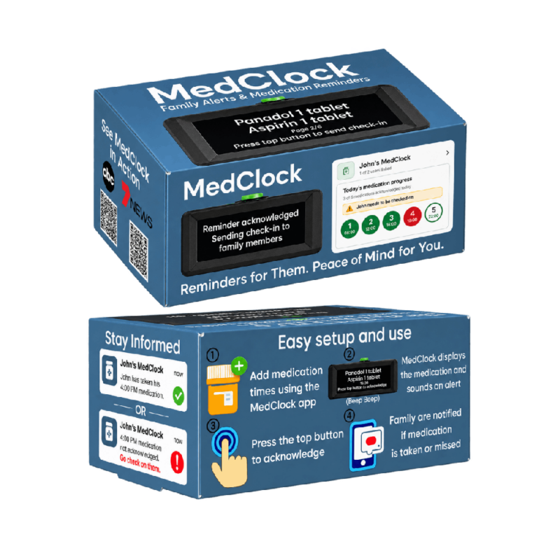 MedClock - Medication Reminder Clock