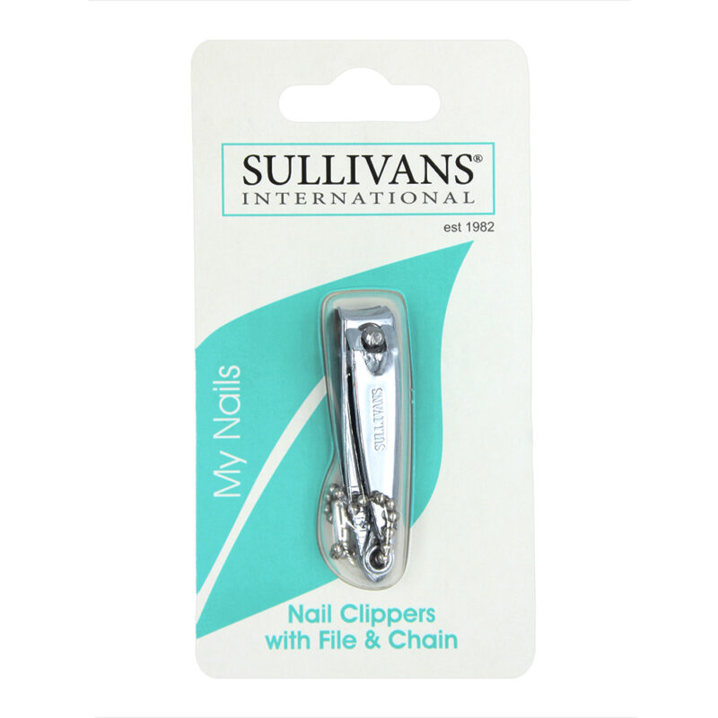 Nail Clippers with File & Chain (Sullivan's)