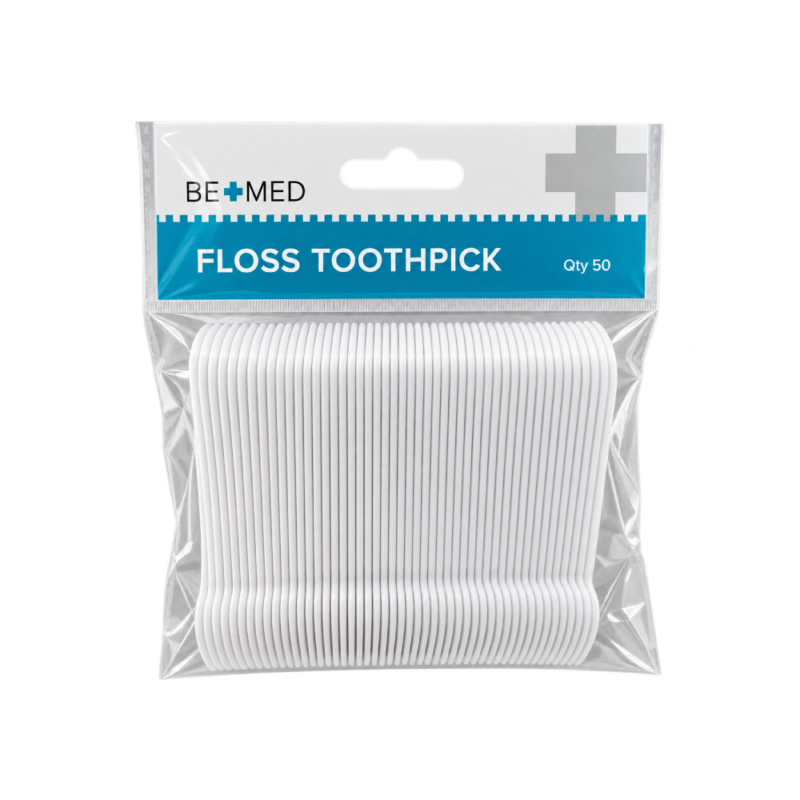 Flossing Toothpick - 50 Pieces - Bemed