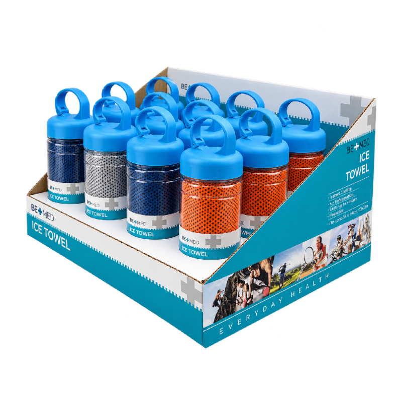 Ice Towel - 100cm x 30cm - Display x 12 - Bemed