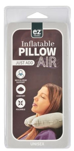 Travel Neck Pillow - Inflatable - Flock