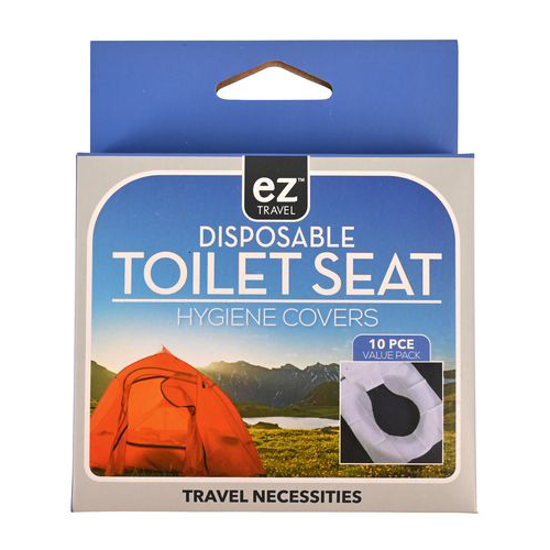 Travel - Toilet Seat Covers - Disposable - 10 Pieces