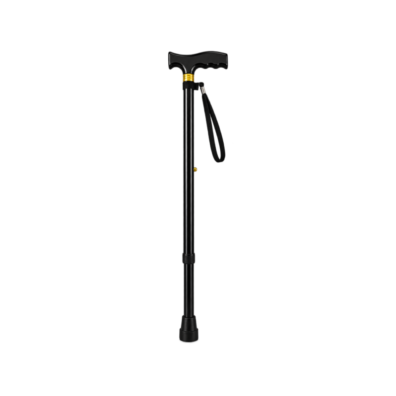 Walking Stick - Adjustable - Black