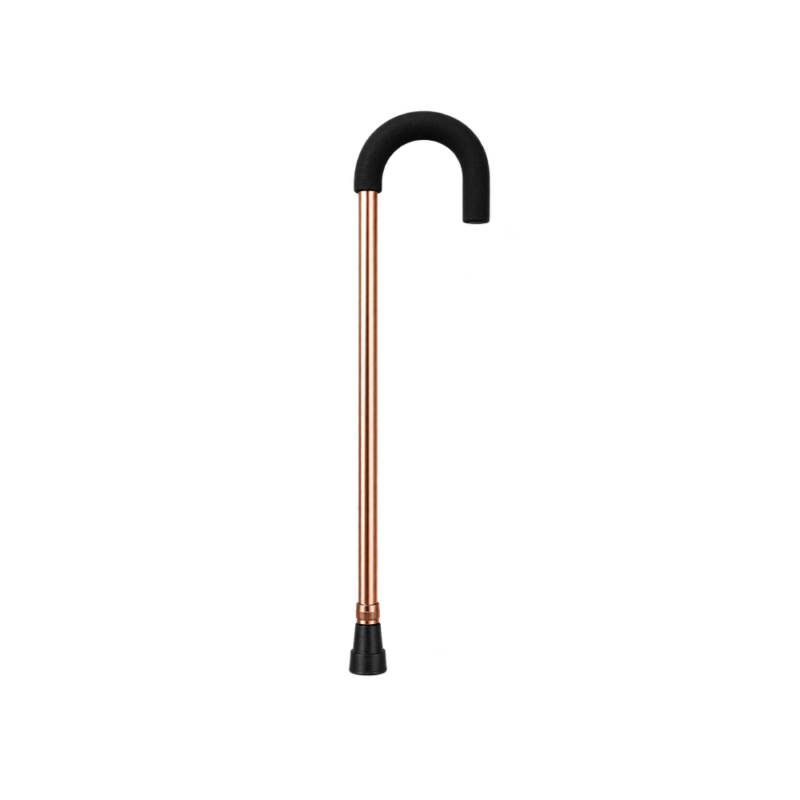 Walking Stick - Crook Handle - Bronze