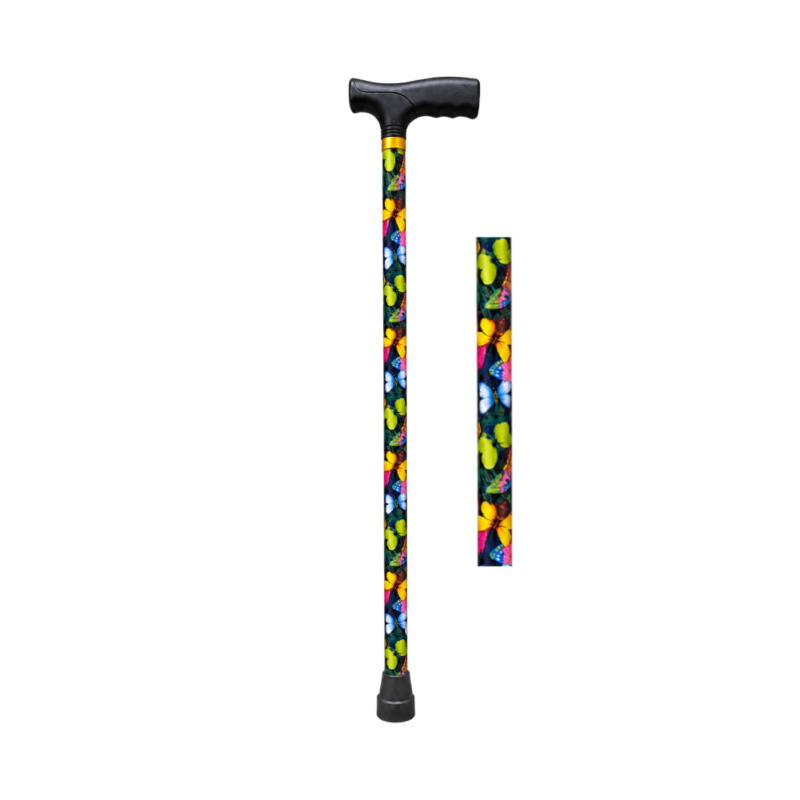 Walking Stick - Adjustable - Butterfly